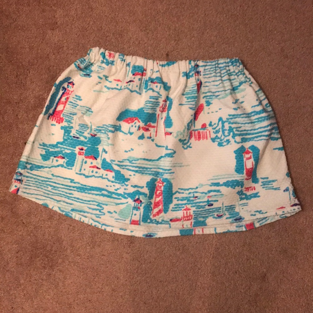 Lily Pulitzer style skirt